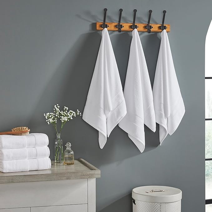 Modern Threads Hotel Collection 6-Pack 100% Ring Spun Cotton, Highly Absorbent - Image 4