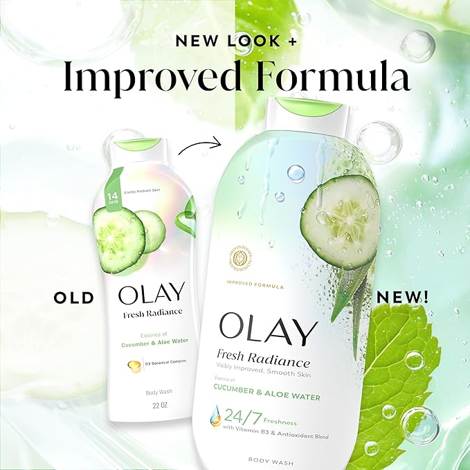 Olay Body Wash for Women, Fresh Radiance, 24/7 Skin-Loving Freshness, Visibly - Image 9