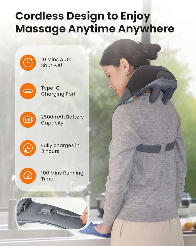 CILI Cordless Neck Massager - Image 8