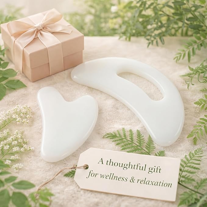 BBTO 2 Pcs Body Gua Sha Tool Large Resin Scraping Tools - Image 6
