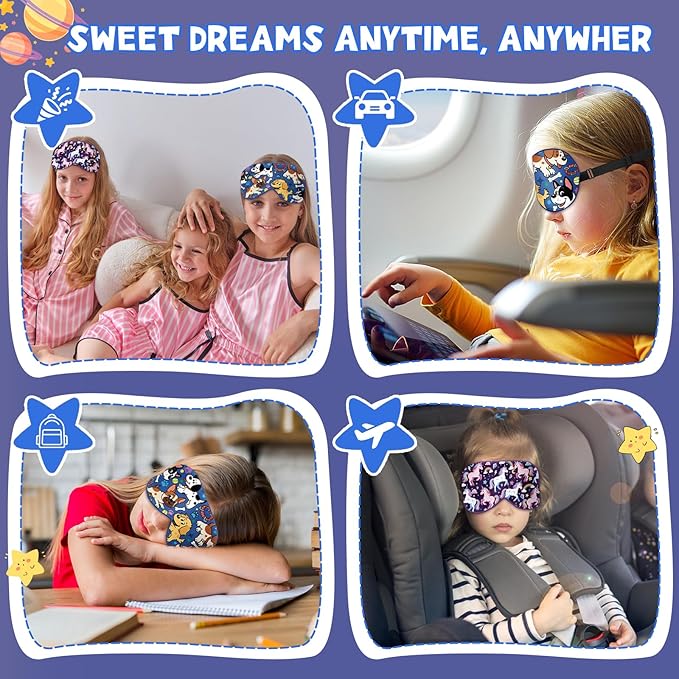 Silk Kids Sleep Mask: 100% Mulberry Silk Eye Mask, Sleeping Masks - Image 7