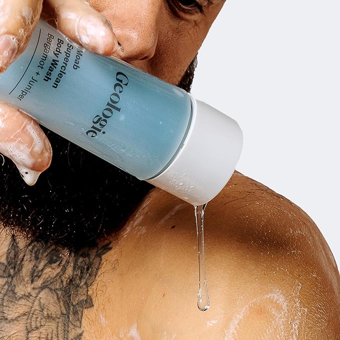 Geologie Moab Superclean Body Wash | Deep Cleansing Bergamot + Juniper Shower - Image 5