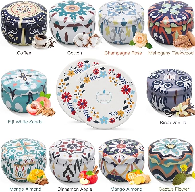 Scented Candles Gift Set, 10 Pack Candles - Image 3