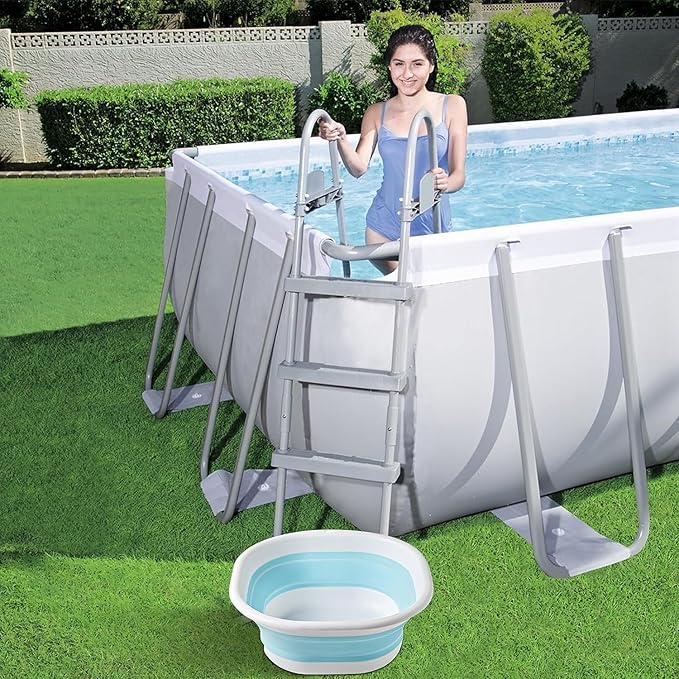 Portable Pool Foot Bath, Collapsible Pool Foot Wash Basin Tub, Foot Bath Basin - Image 8