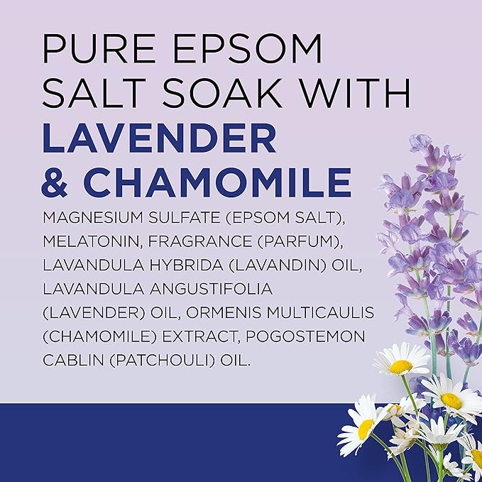 Dr Teal's Pure Epsom Magnesium Salt Soak, Sleep Blend - Image 9
