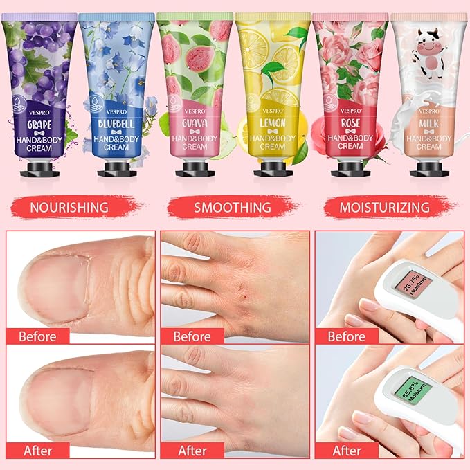 VESPRO 140 Pack Hand Cream Gifts Set, Mothers Day Gifts, Hand Lotion Travel Size - Image 5