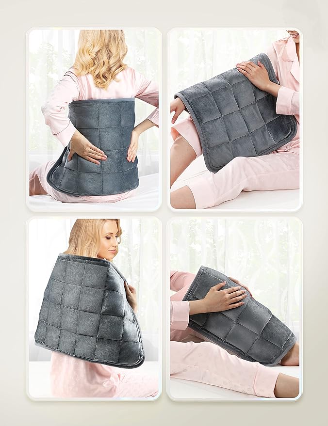 Weighted Heating Pad 17''x 33" XXXL Electric Heating Pad - Image 7