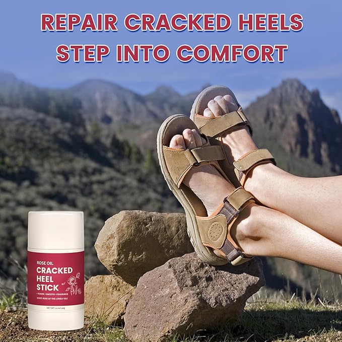 TEAWOO 2 Pcs Cracked Heel Treatment & Repair Stick Set – Rose Oil Infused - Image 6