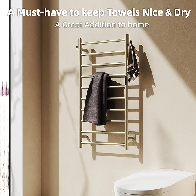 P&Dlusir Towel Warmer, Heated Towel Rack - Image 2