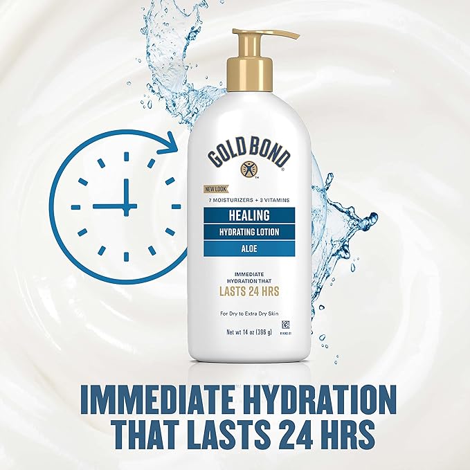 Gold Bond Healing Hydrating Lotion, 14 oz., Body Lotion - Image 5