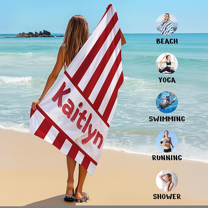 JML Personalized Beach Towel - Image 6