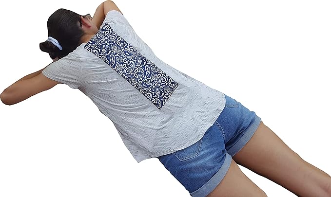 Microwavable Corn Filled Heating Pad and Cold Pack/Washable 100% Cotton Cover - Image 4