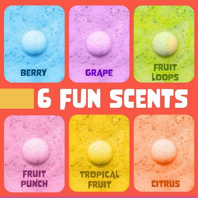 Superhero Boys Bath Bombs with Surprise Hero Toys Inside - Image 4
