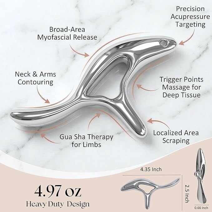 Trigger Point Massage Tool, Gua Sha Tool - Image 6