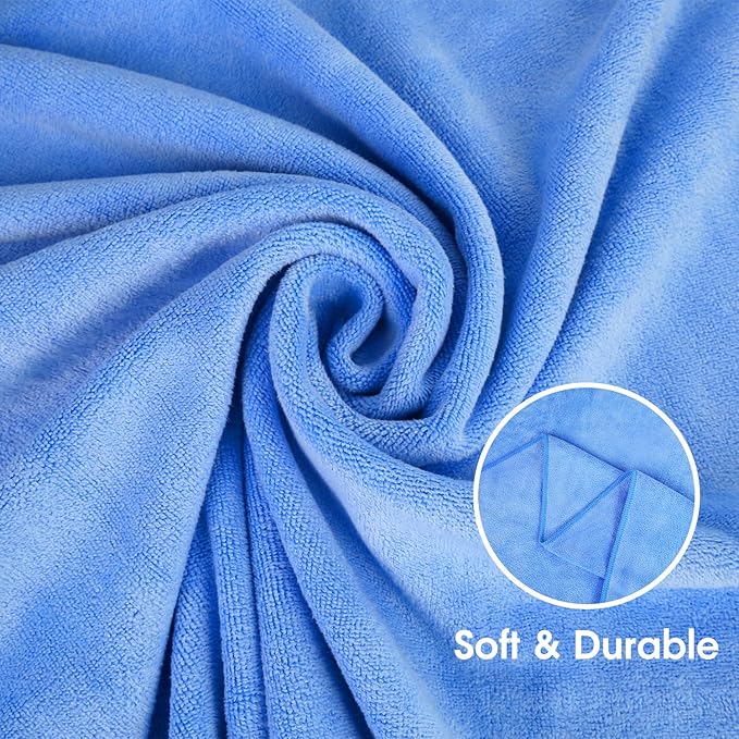 JML Large Microfiber Bath Towels Set - Image 3
