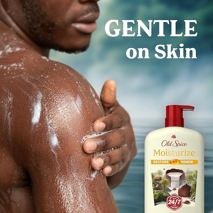 Old Spice Cleansing Body Wash for Men, 24/7 Shower Fresh - Image 5