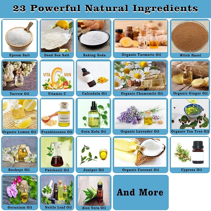 Sitz Bath for Hemorrhoids, Premium Grade 23 Ingredients, Advanced Hemorrhoid - Image 3