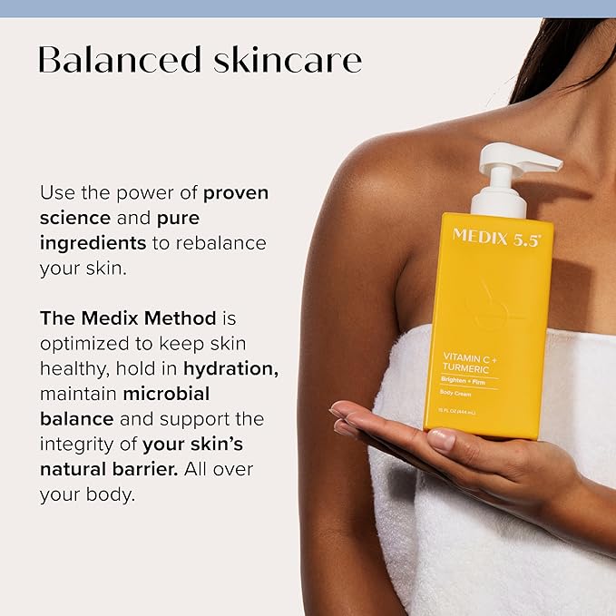 MEDIX Fragrance Free Firming Retinol Body Lotion + Brightening Vitamin C Cream - Image 8