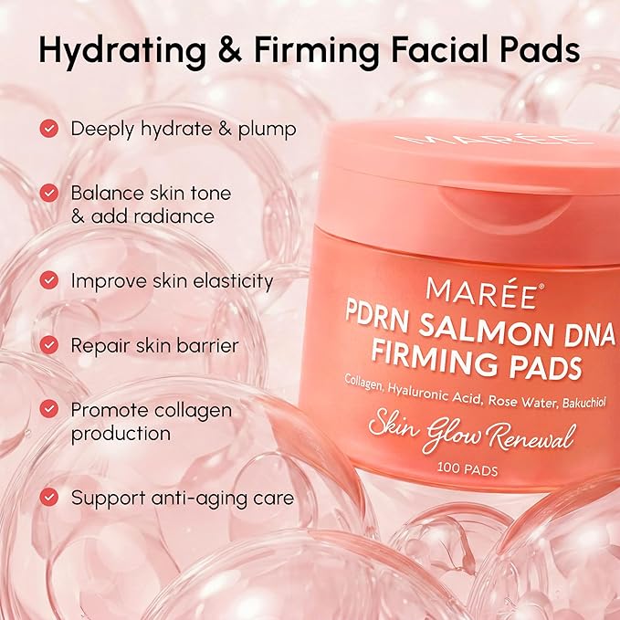 MAREE PDRN Salmon DNA Toner Pads - Image 3