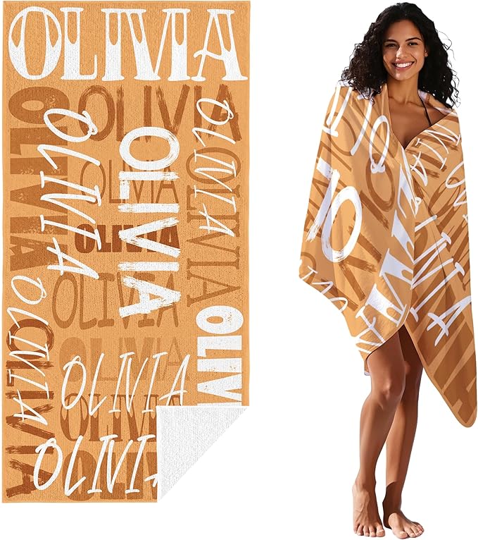 JML Personalized Beach Towel - Image 2
