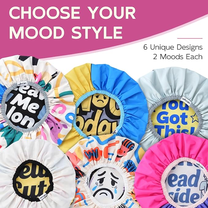 Years Calm Waterproof Shower Cap - Image 6