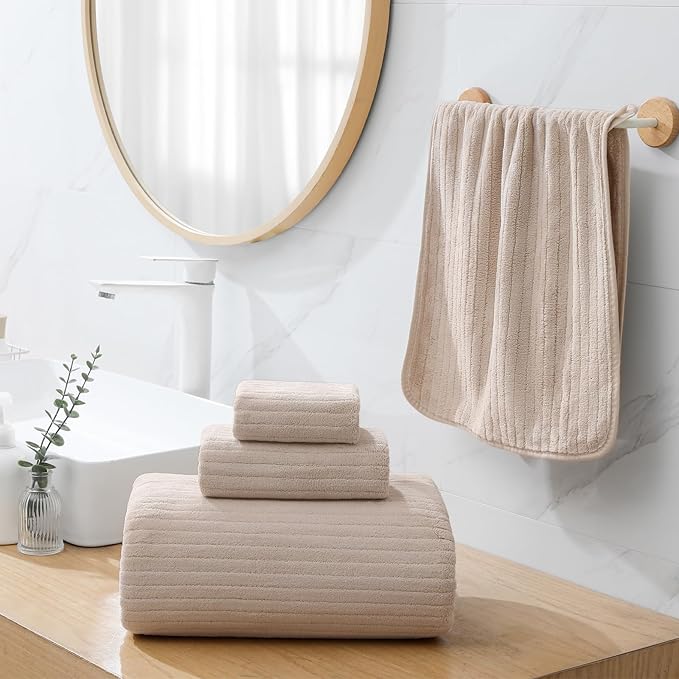 YTYC 39x78 Bath Sheets Extra Large Bath Towels Set - Image 4