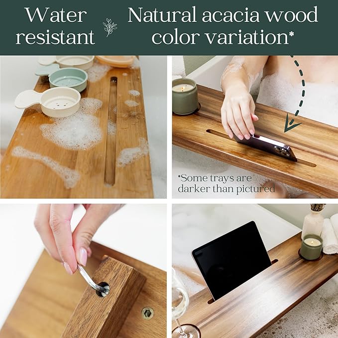 Premium Nature Shed Bathtub Tray - Image 5