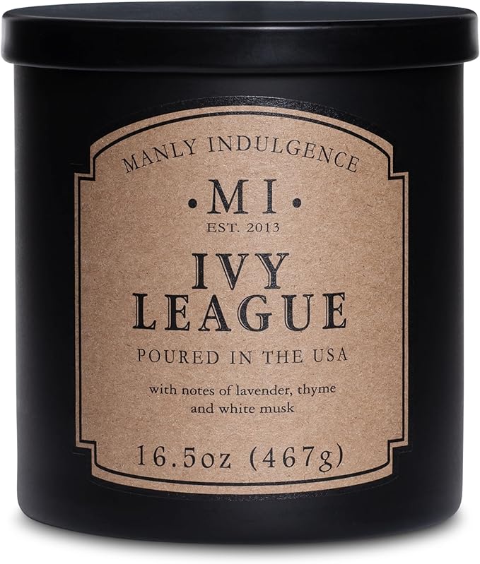 Manly Indulgence Ivy League Scented Candles by ManlyIndulgence
