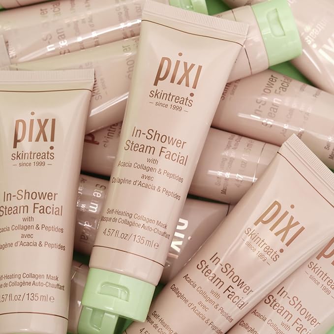 Pixi In-Shower Steam Facial | Gel-to Oil Cleanser - Image 4