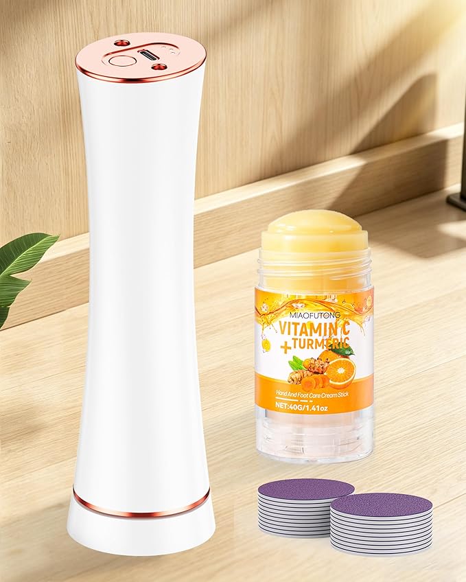 Electric Foot Callus Remover, 3-Speed Rechargeable Cordless Electronic Foot File by Unknown