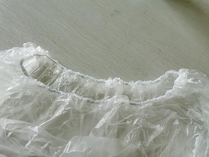 ZMDREAM Disposable Plastic Body Wraps Unisex PE Sauna Bath Suit - Image 3