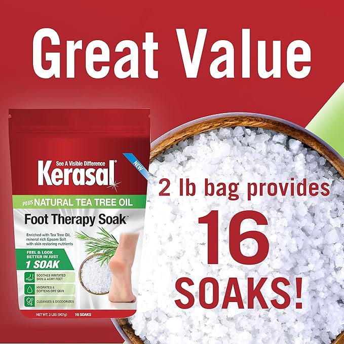 Kerasal Foot Therapy Soak, Foot Soak - Image 3