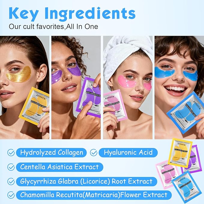 120 Pcs Spa Party Favors Set of Under Eye Patches, Bulk Hand Creams and Lip - Image 4