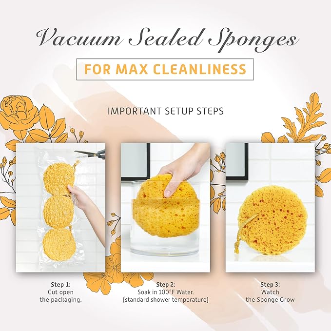 Spongentle Loofah Sponge for Shower and Bathing, Bath Sponge - Image 5
