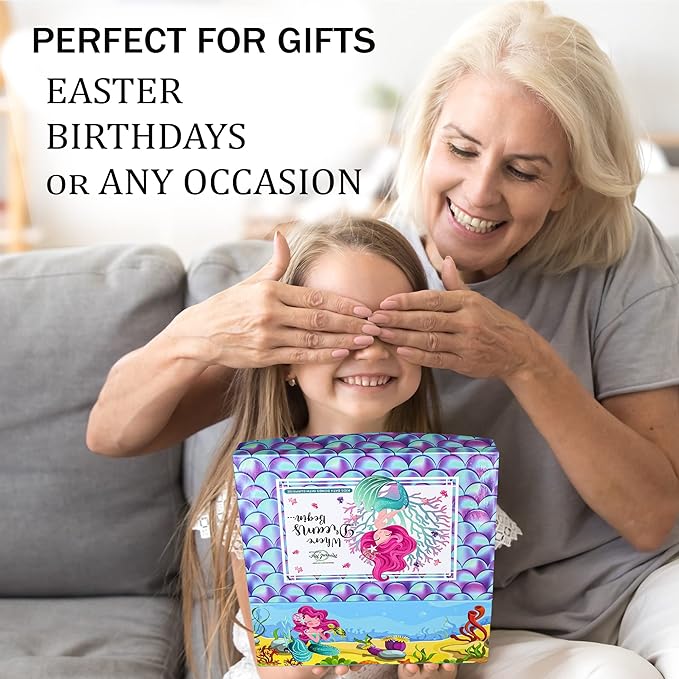 Bath Bombs for Kids with Surprise Inside, Mermaid Bath Bombs for Girls with - Image 8