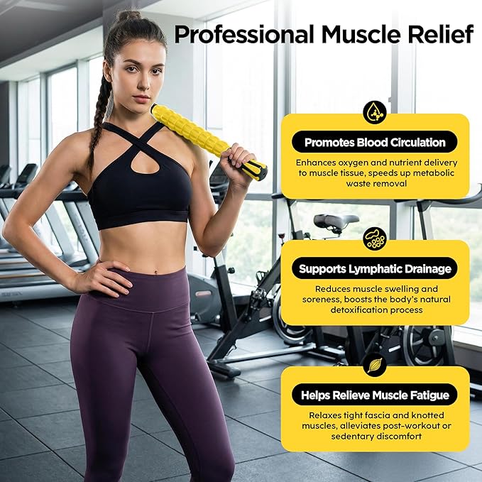 Muscle Roller & Massage Roller Stick - Image 6
