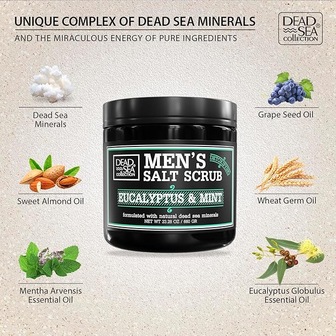 Salt Body Scrub Eucalyptus & Mint - Image 3