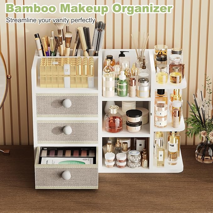 Large Makeup Organizer Countertop - Image 3