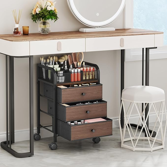 SWTYMIKI Rolling Makeup Organizer Cart - Image 8