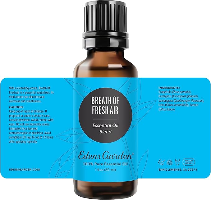 Edens Garden Breath of Fresh Air Essential Oil Blend- 100% Pure Premium Grade - Image 9