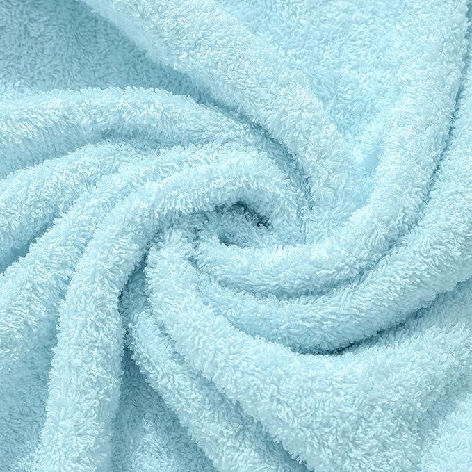 Aibaser Towels - Premium 100% Cotton Bath Towels Set, Lightweight and High - Image 8
