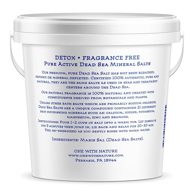 One with Nature 100% Dead Sea Bath Salt - Image 2