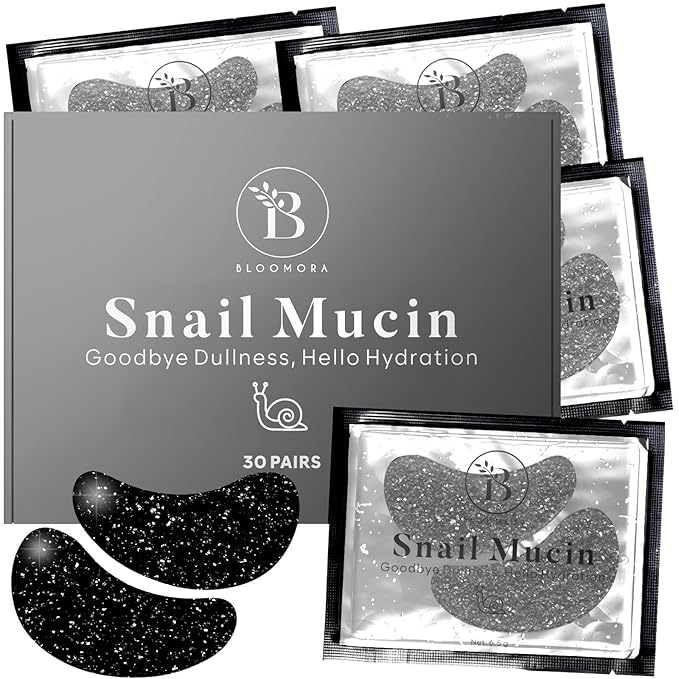 BLOOMORA Snail Mucin Under Eye Patches, by Unknown