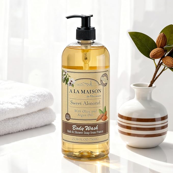 A LA MAISON French Hydrating Liquid Body Wash, Sweet Almond - Image 3