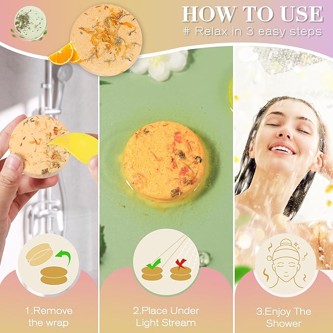 Shower Steamers Aromatherapy Birthday Gifts - Image 3