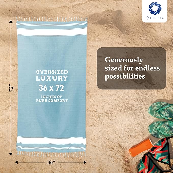 Cotton Turkish Beach Towel - Image 9