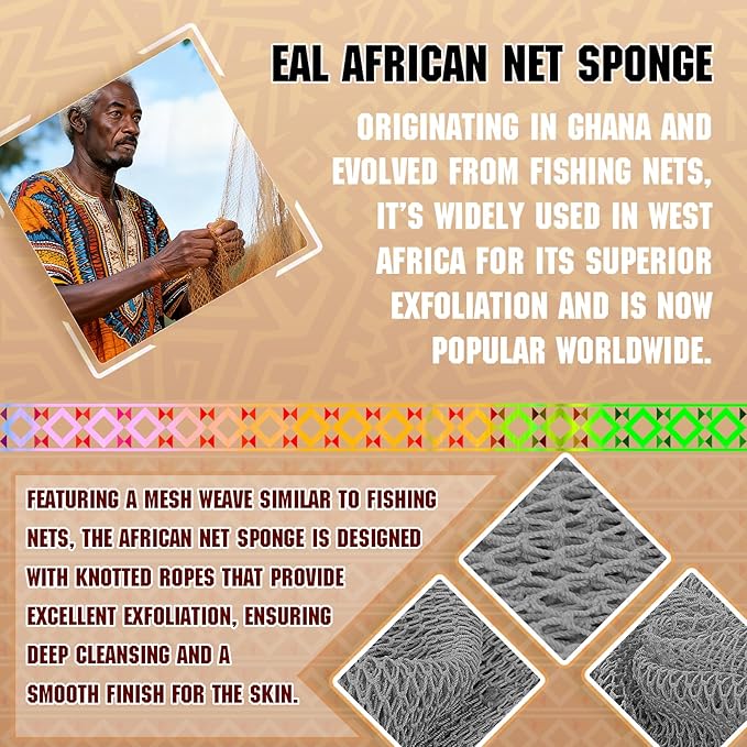 Authentic African Net Sponge - Image 3