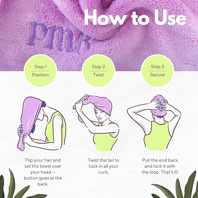 Hair Towel for Women & Kids - Image 3