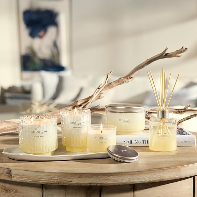 Chesapeake Bay, 8oz Golden Waves Scented Candle, Mood Evoking Fragrance - Image 9