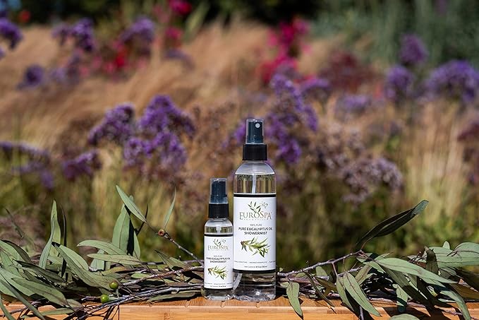 EuroSpa Aromatics Pure Eucalyptus Oil ShowerMist and Steam Room Spray, - Image 2